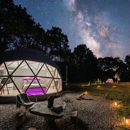Dome Diem Luxe Climatise Luxury tent Lesterps