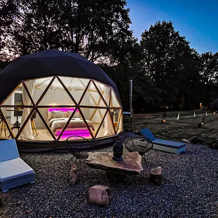 Luxury tent Dome Diem Luxe Climatise Lesterps