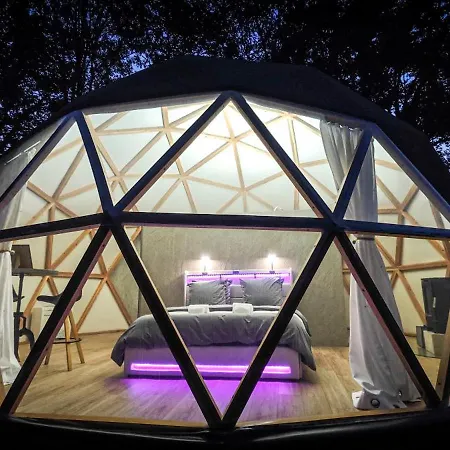 Dome Diem Luxe Climatise Lüks kamp alanı Lesterps