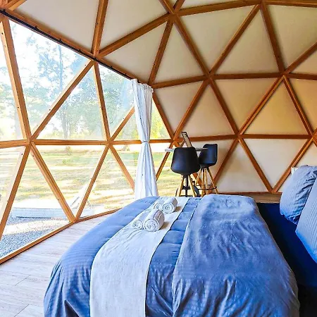Dome Diem Luxe Climatise Lüks kamp alanı *