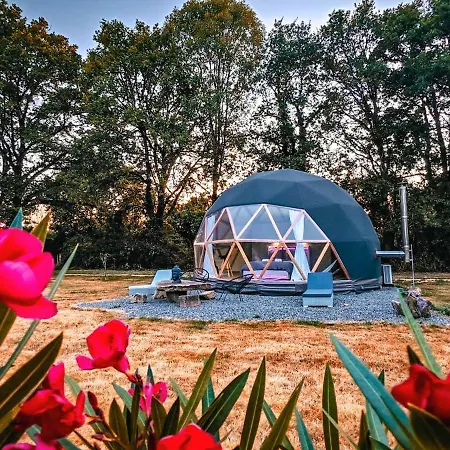 Dome Diem Luxe Climatise Luxury tent Lesterps